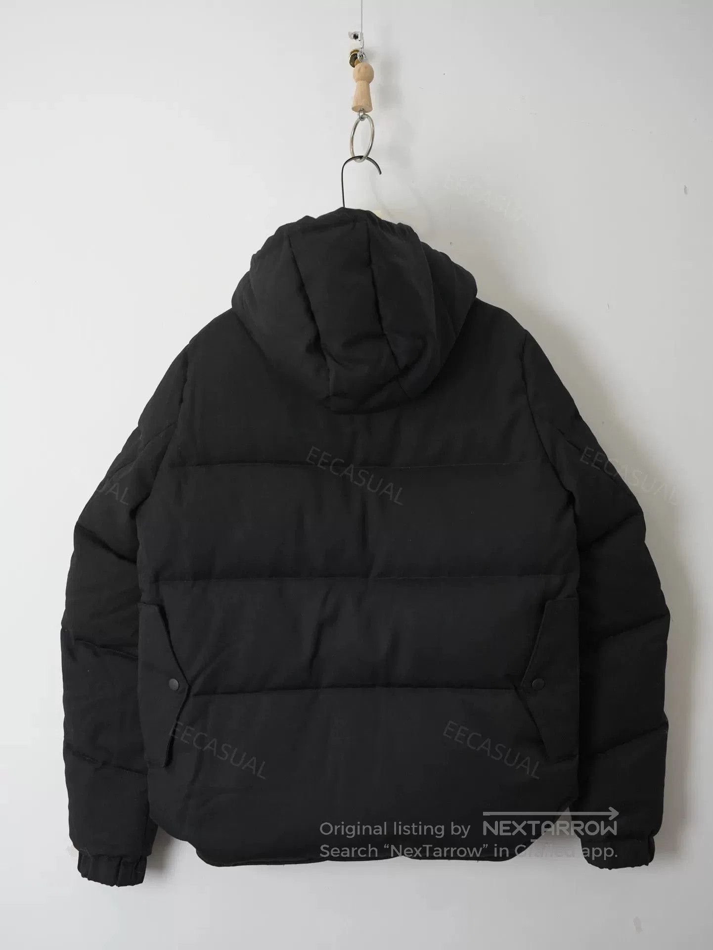 Yohji Yamamoto Yohji Yamamoto Black Wool Down Jacket. Size US M / EU 48-50 / 2 - 2 Thumbnail