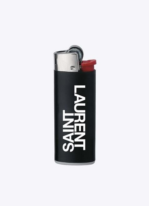 Saint Laurent Paris Saint Laurent Lighter - “Saint Laurent” Black Size ONE SIZE - 1 Thumbnail
