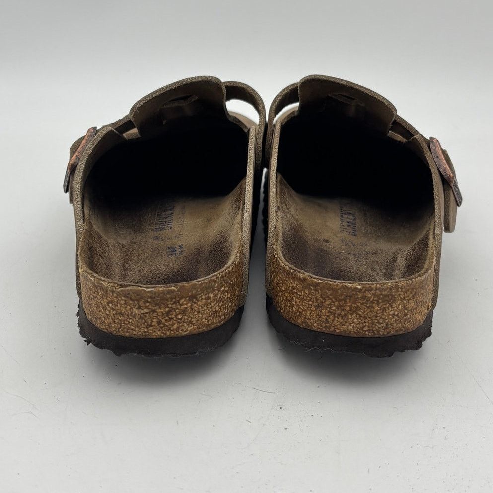 Birkenstock Birkenstock Boston Mule Clogs Leather Slides Mens 41 (8-8.5) Size US 8 / EU 41 - 4 Thumbnail