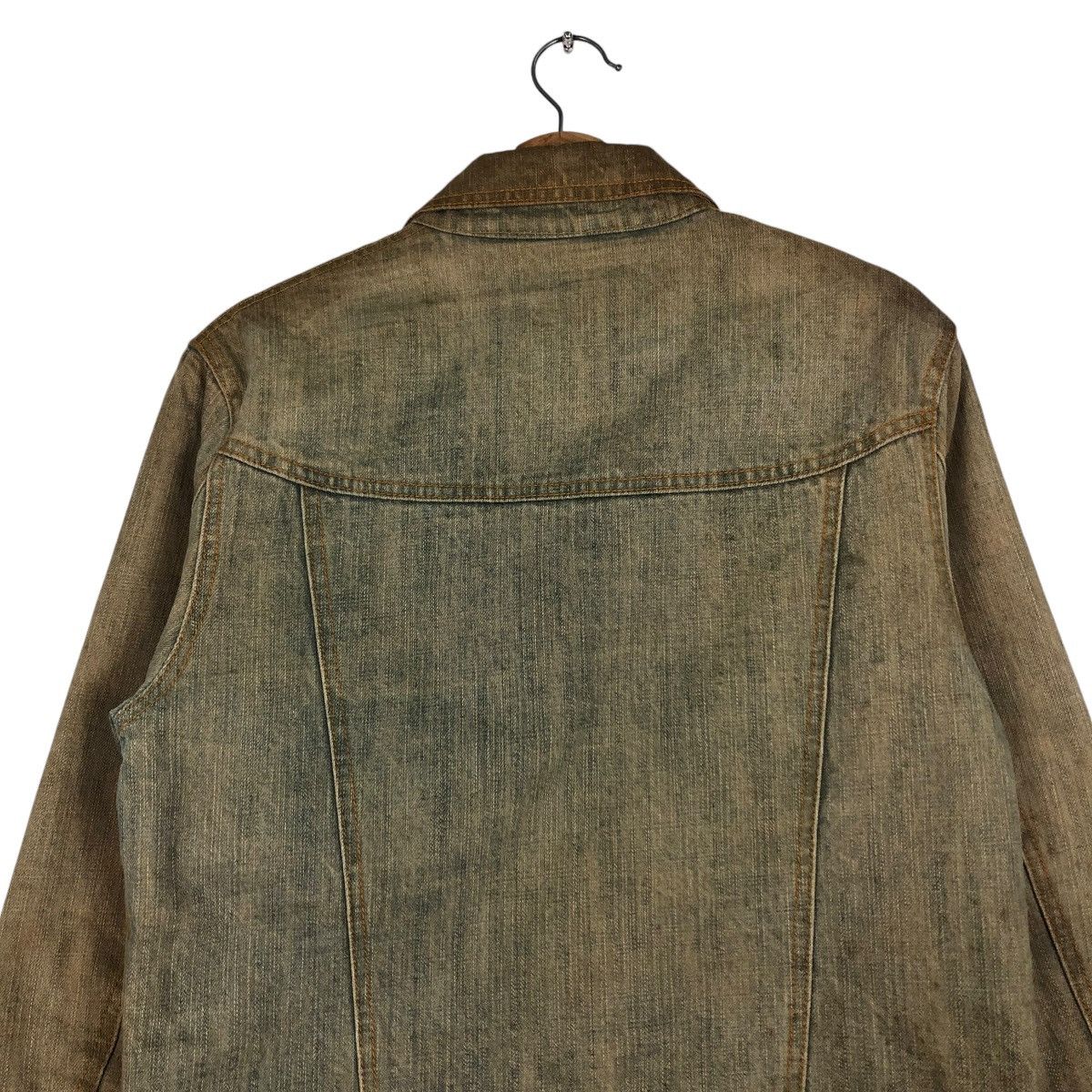 Hysteric Glamour 🔥VINTAGE CROPPED BIKER DENIM JACKET SLYZ JAPAN MADE Size US S / EU 44-46 / 1 - 9 Thumbnail