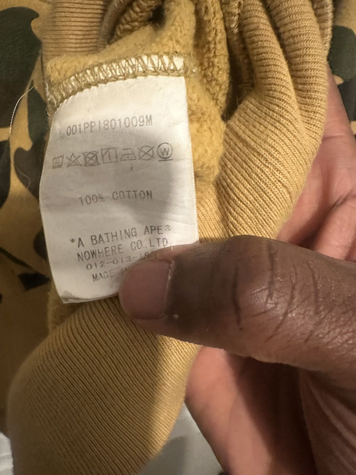 Bape Bape camo hoodle Size US S / EU 44-46 / 1 - 4 Thumbnail