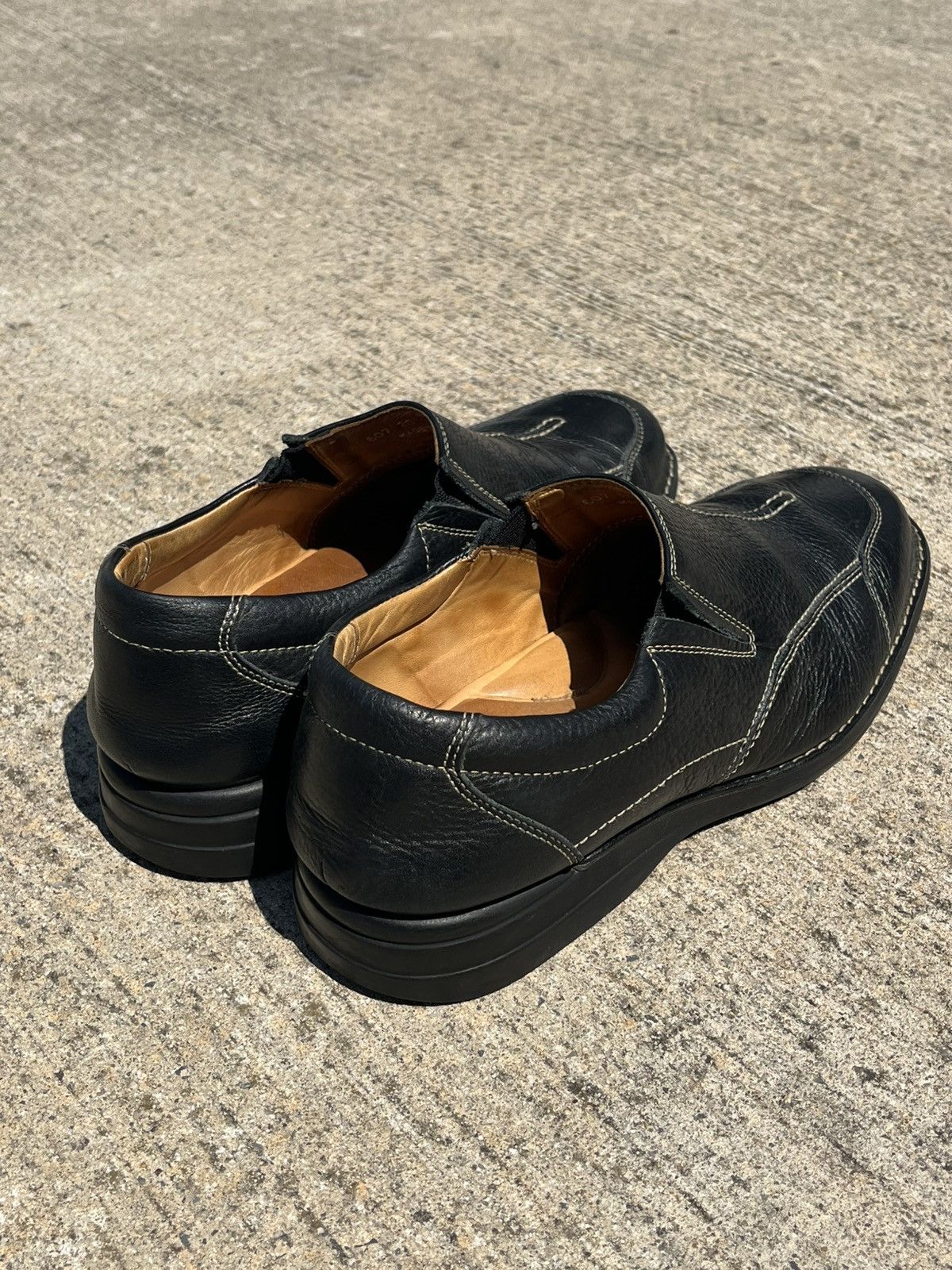 Johnston & Murphy Johnston & Murphy Sheepskin Leather Loafers Size US 11 / EU 44 - 6 Thumbnail