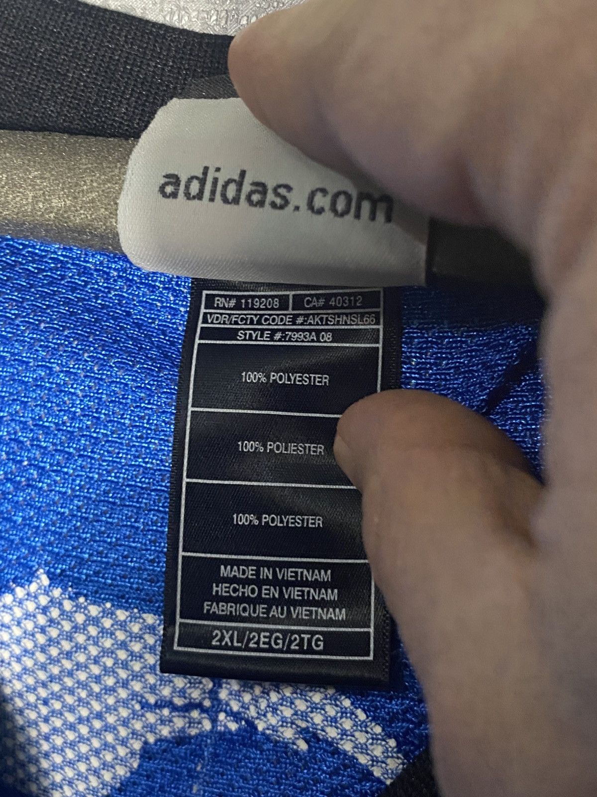 NBA × Reebok Vintage Orlando Magic Adidas NBA Jersey 12 Howard Size XXL Size US XXL / EU 58 / 5 - 6 Thumbnail