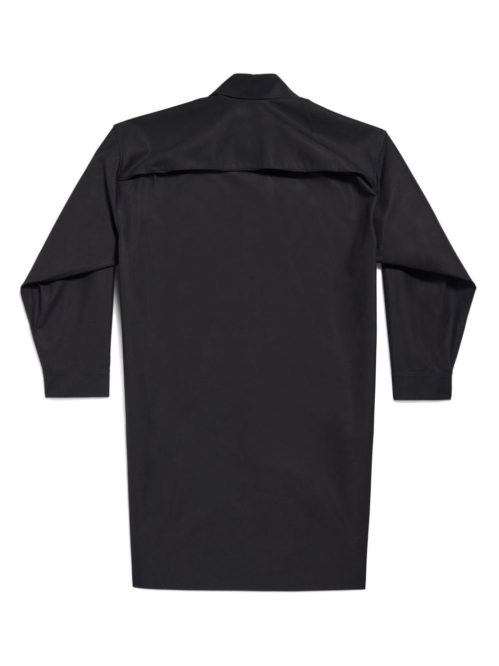 Balenciaga oc11z0825 Kick Collar Dress in Black Size S / US 4 / IT 40 - 5 Thumbnail