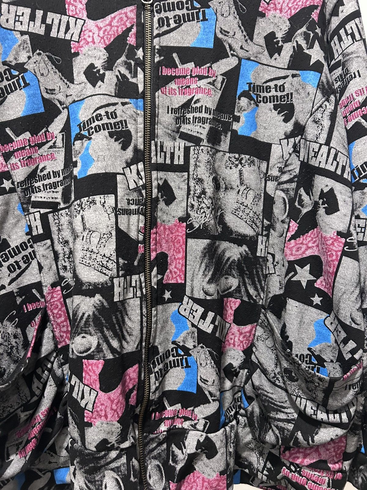 Hysteric Glamour “Ecrire “ Hysteric glamor style over print zip up AOP punk Size US XL / EU 56 / 4 - 3 Thumbnail