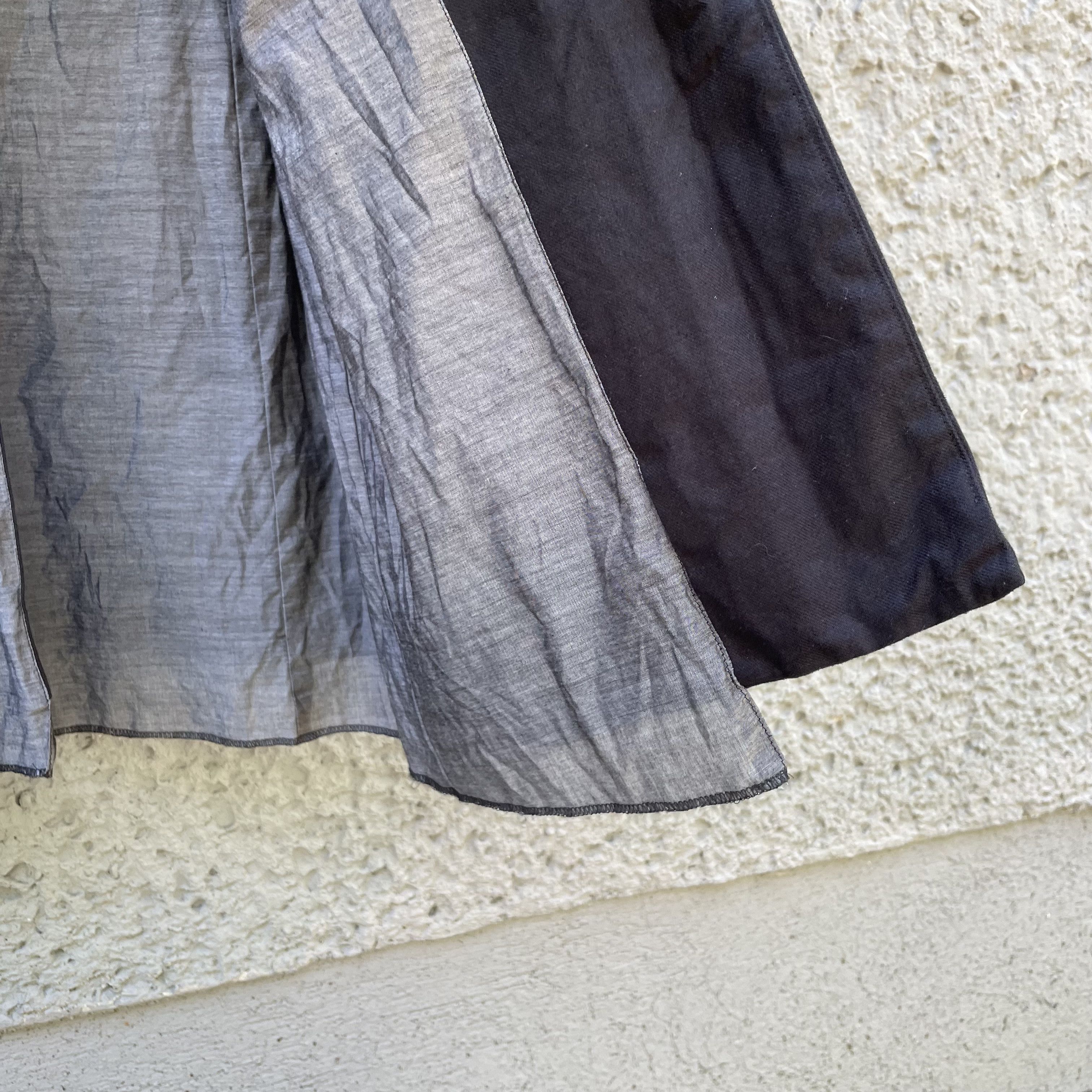 Comme des Garcons CDG Comme des Garçons Black Double Layered Coat Jacket S/S14 Size US L / EU 52-54 / 3 - 5 Thumbnail
