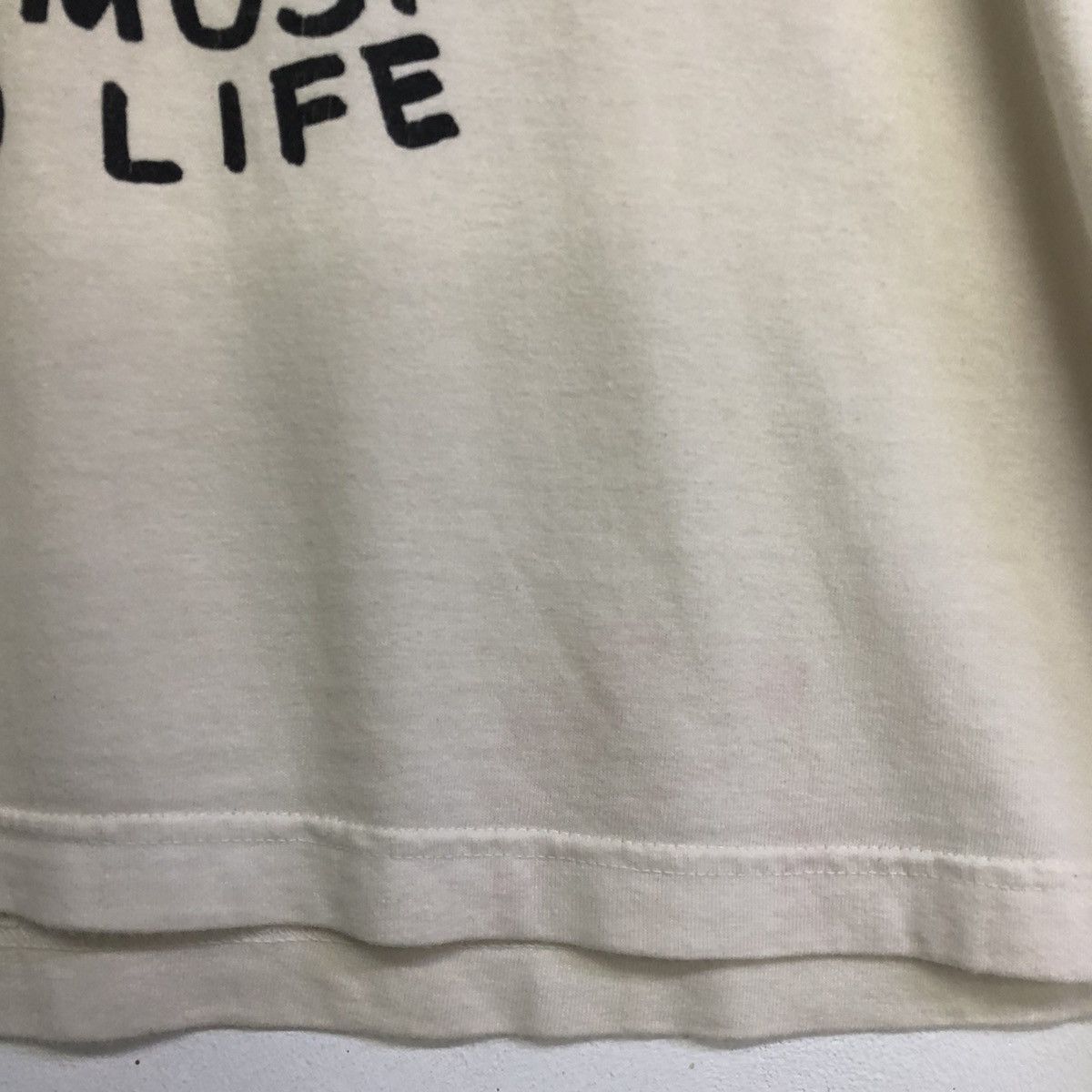 Band Tees Tower Records X The Cro-Magnons 99 NO MUSIC NO LIFE Tshirt Size US M / EU 48-50 / 2 - 7 Thumbnail