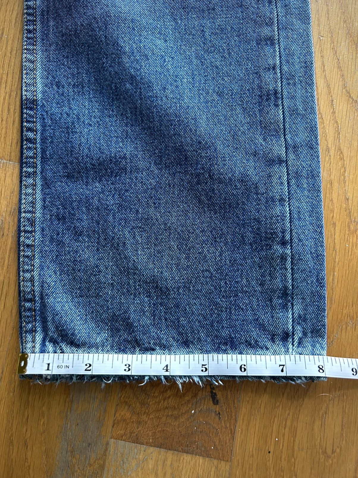 Levi's Y2K Levi’s Distressed 505 Medium Wash Jeans Size US 32 / EU 48 - 9 Thumbnail