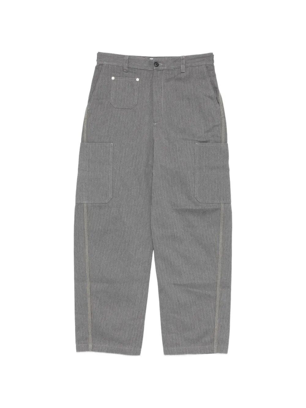 Givenchy Denim Pants With Front `Couture` Seams Size US 32 / EU 48 - 1 Thumbnail