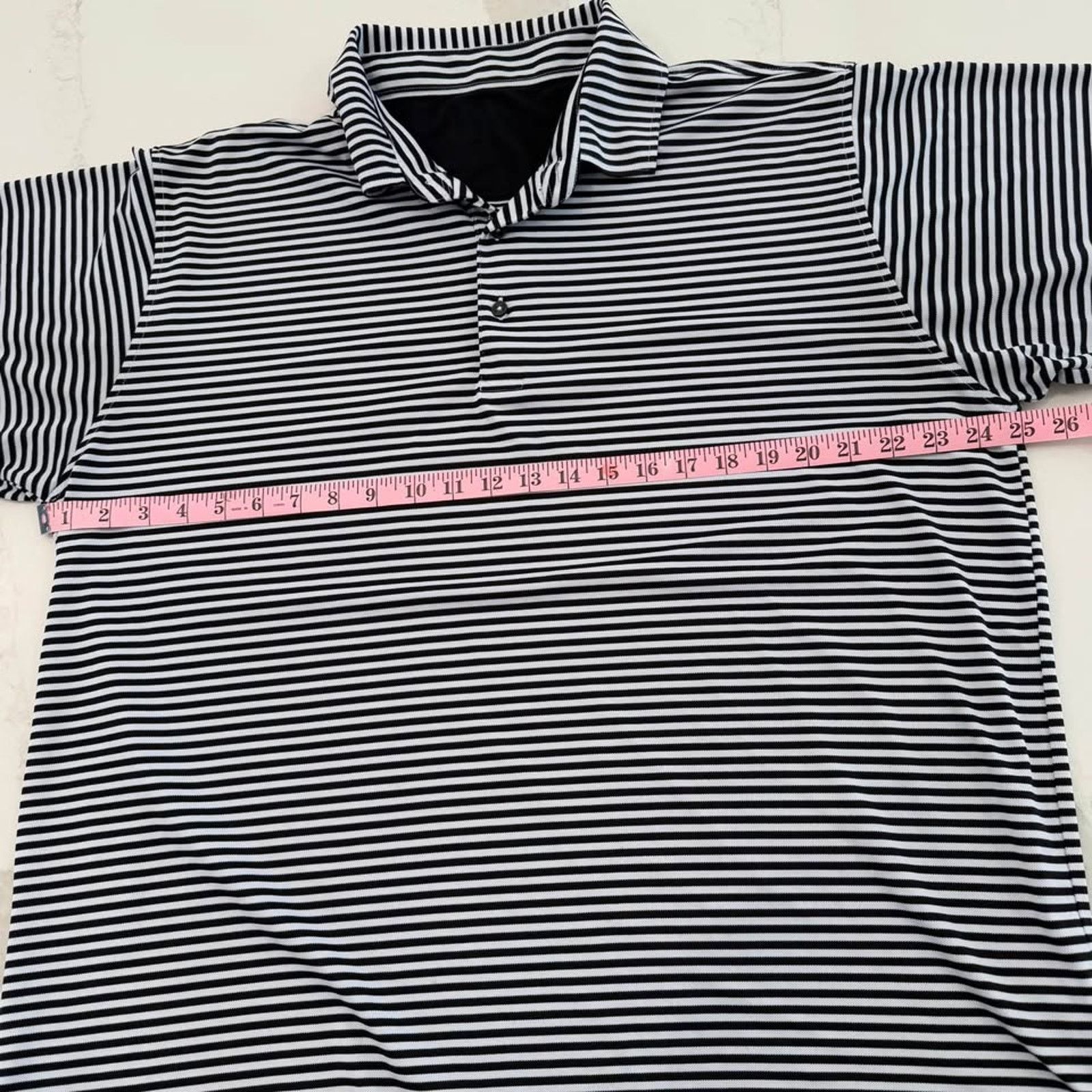 Bobby Jones Bobby Jones Short Sleeve Golf Polo Shirt Men XXL Black/White Size US XXL / EU 58 / 5 - 5 Thumbnail