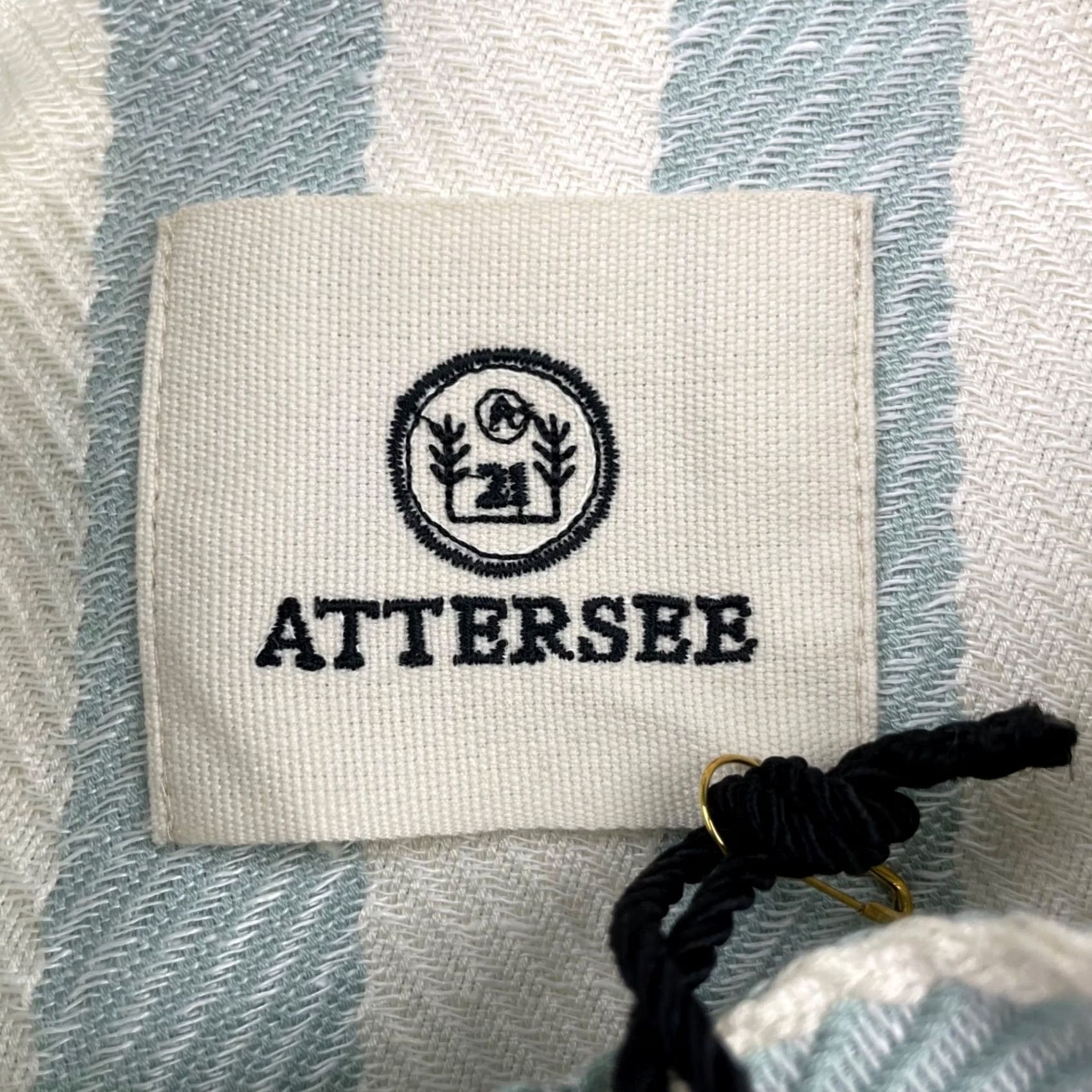 Vintage VINTAGE? No. Attersee The New Caftan Tunic Dress Blue Stripe Herringbone Kaftan Dress Shirt? Size S / US 4 / IT 40 - 5 Thumbnail
