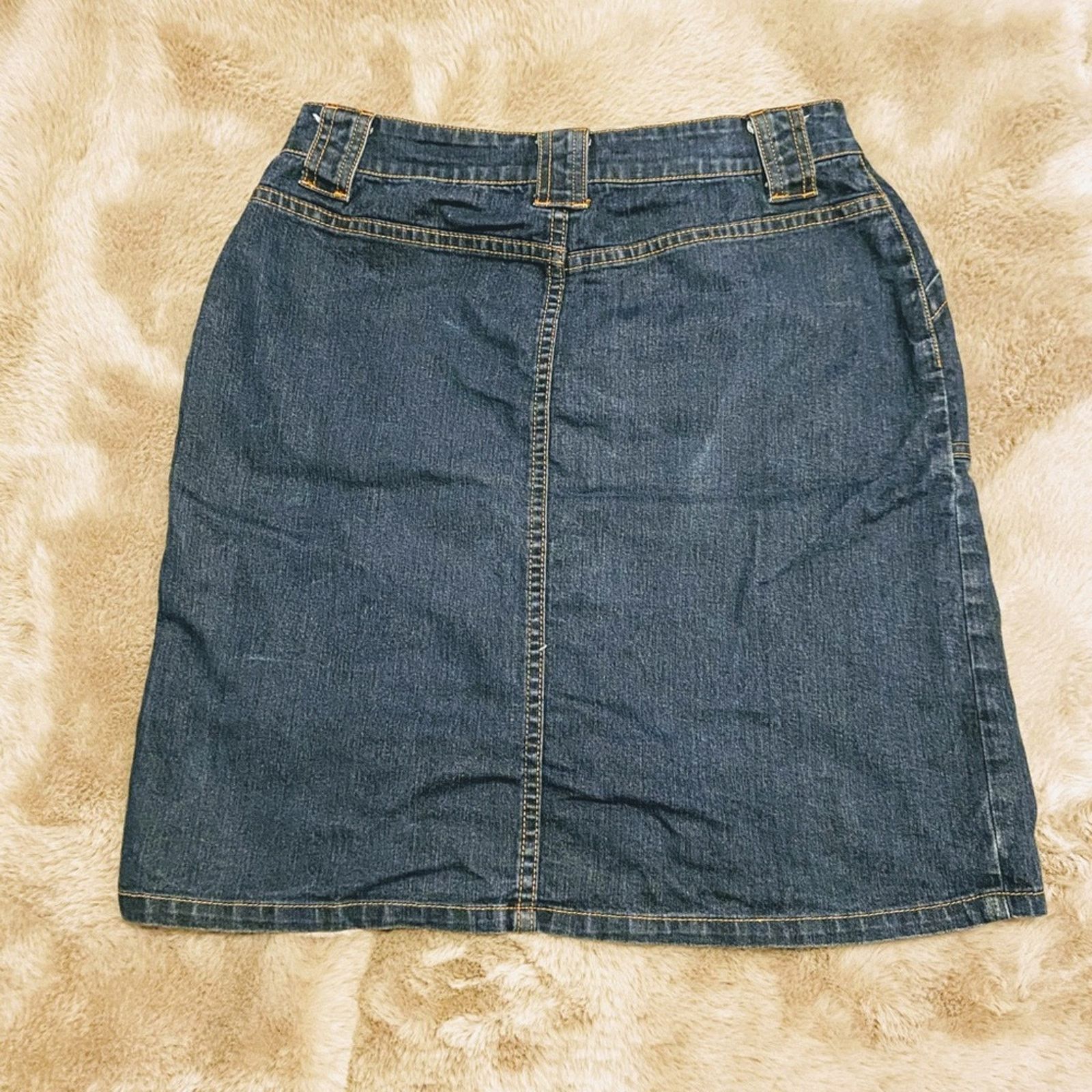 Other Q Quick Pencil Jean Skirt Size 3 Size 26" / US 2 / IT 38 - 3 Thumbnail