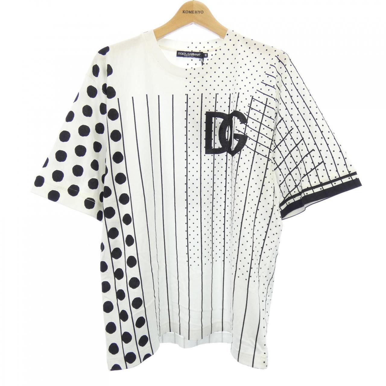 Dolce & Gabbana Dolce & Gabbana Dolce&Gabbana Cotton T Shirt Textile T-Shirts JT-G8NC5T G7C9O-A DUTY FREE for USA Size ONE SIZE - 1 Thumbnail
