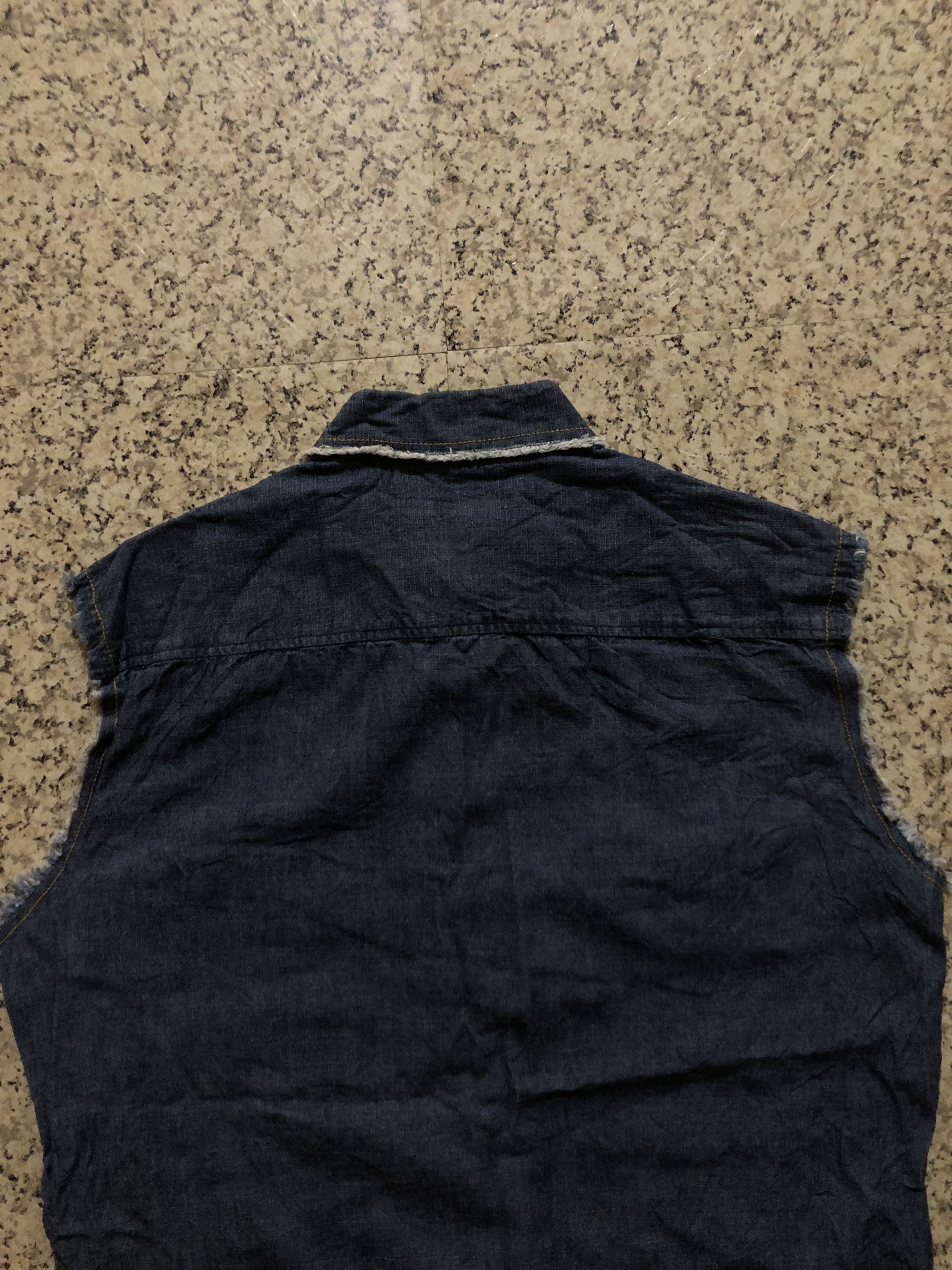 semanticdesign Semantic Design Denim Vest Like Lgb Seditionaries if6was9 Size US M / EU 48-50 / 2 - 13 Thumbnail