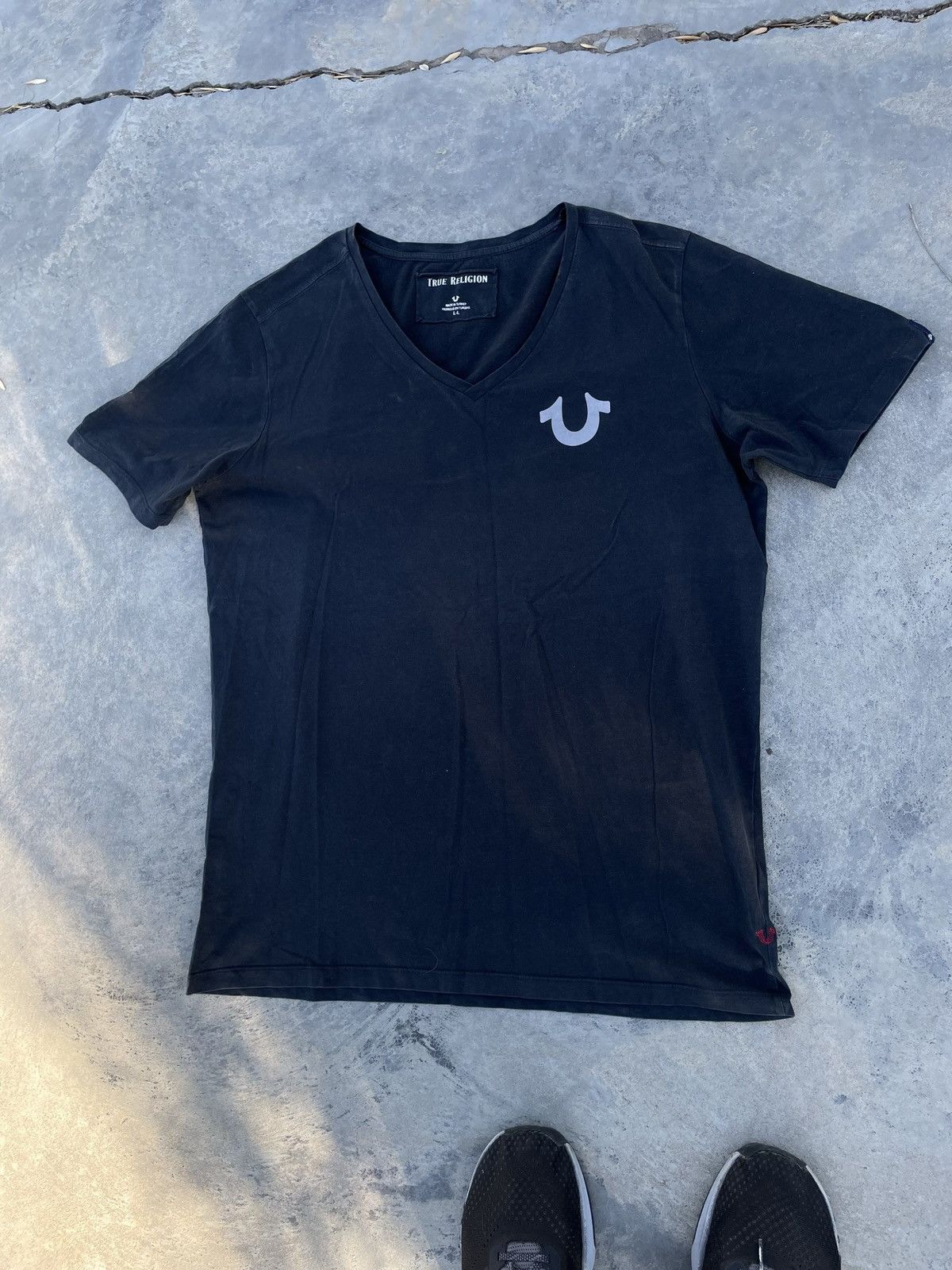 True Religion × Vintage Vintage True Religion Y2K Streetwear USA Tee T-shirt Size US L / EU 52-54 / 3 - 2 Thumbnail