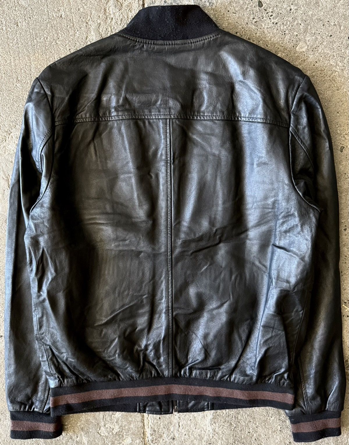 Gucci × Tom Ford Gucci - Tom Ford - Cherry Line - Leather Jacket Size US S / EU 44-46 / 1 - 10 Thumbnail