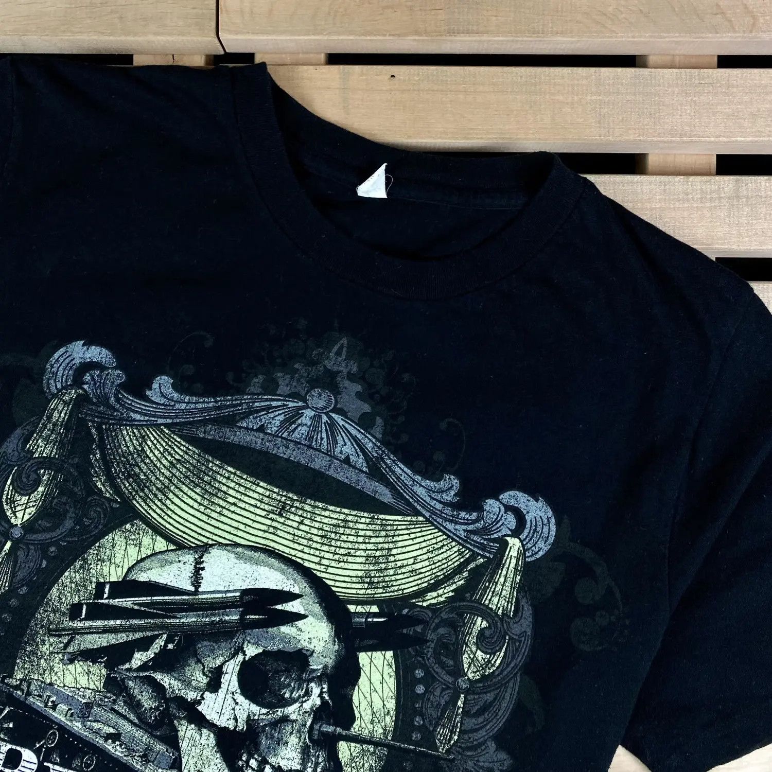 Band Tees Mens Vintage T Shirt Project Revolution Size M Size US M / EU 48-50 / 2 - 2 Thumbnail