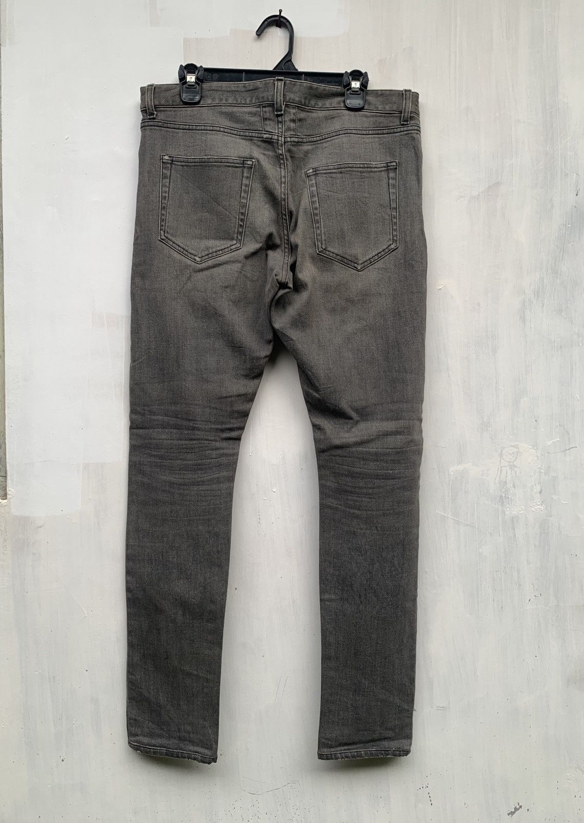 Saint Laurent Paris Saint laurent paris slim stretch denim pants Size US 33 - 4 Thumbnail