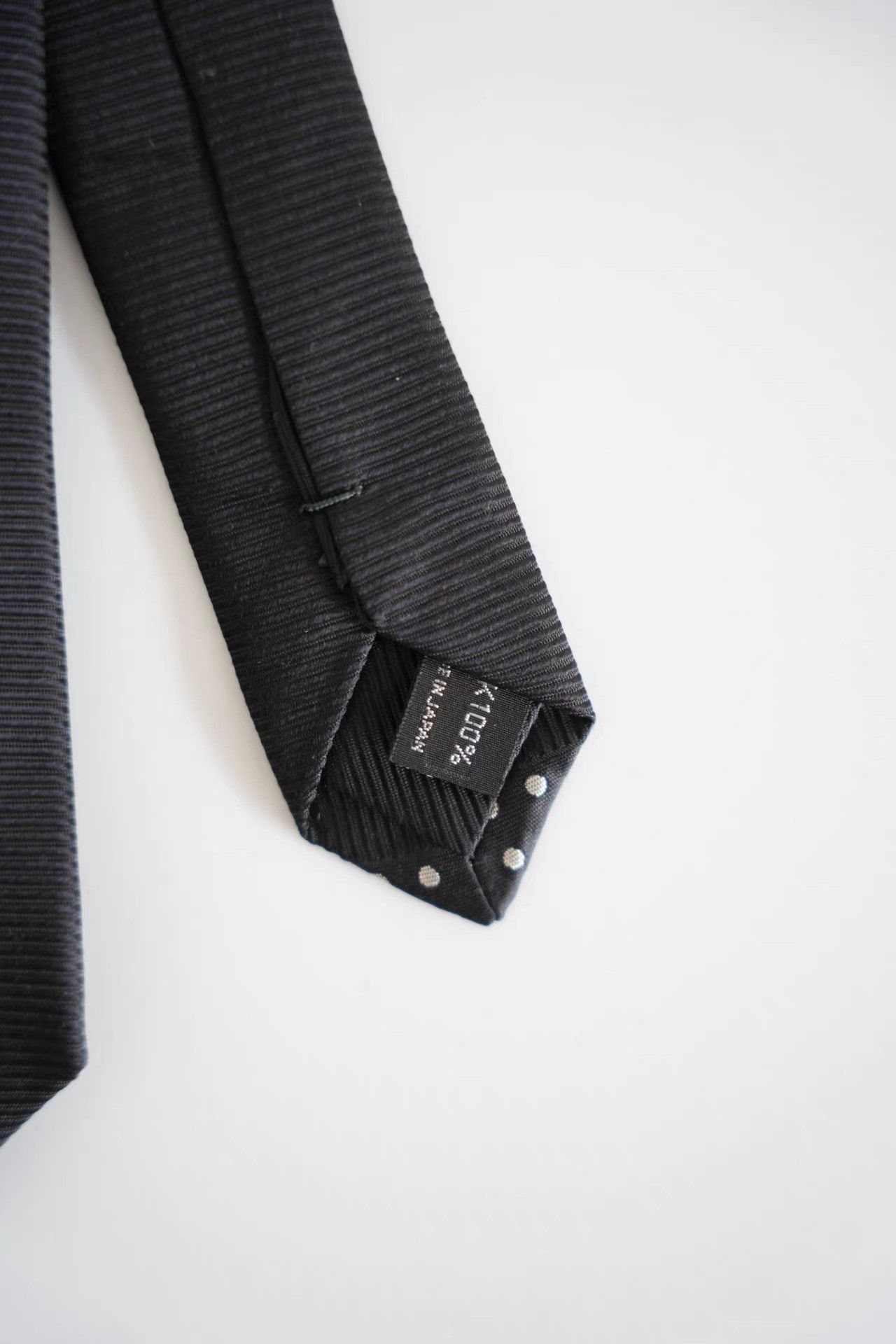 Yohji Yamamoto Yohji Yamamoto Gradient Polka Dot Silk Tie K4 Size ONE SIZE - 3 Thumbnail