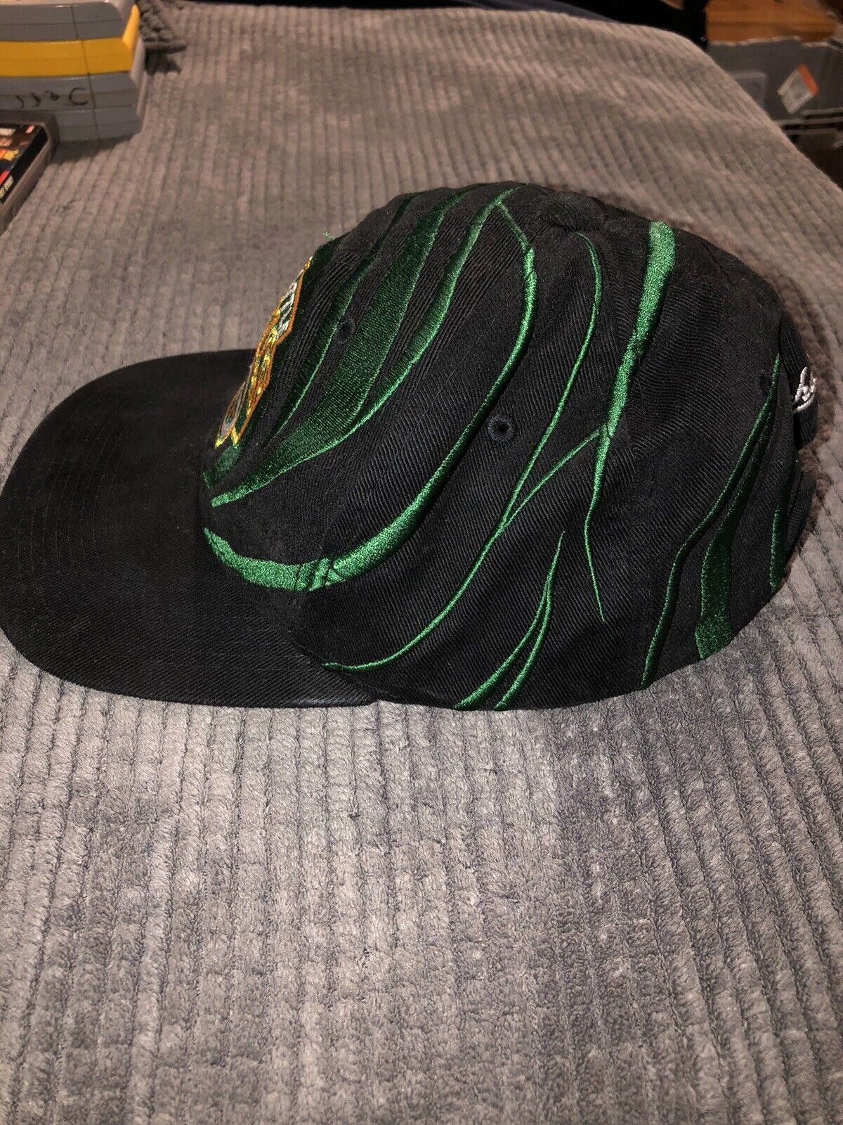 Mitchell & Ness Mitchell & Ness Seattle SuperSonics SnapBack Black/Green Hat Size ONE SIZE - 3 Thumbnail