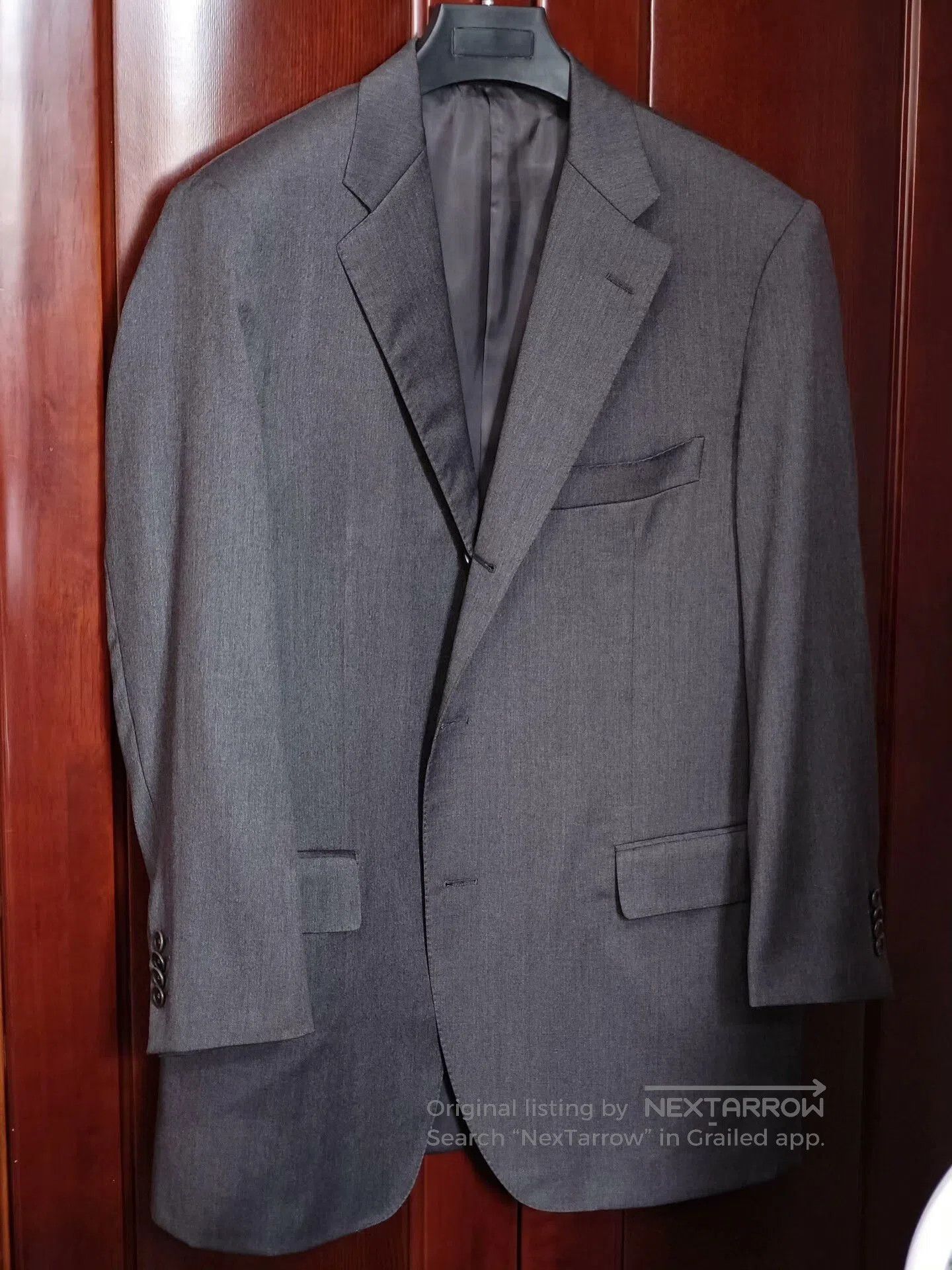 Caruso Caruso Gray Wool Suit Jacket. Size US L / EU 52-54 / 3 - 1 Thumbnail