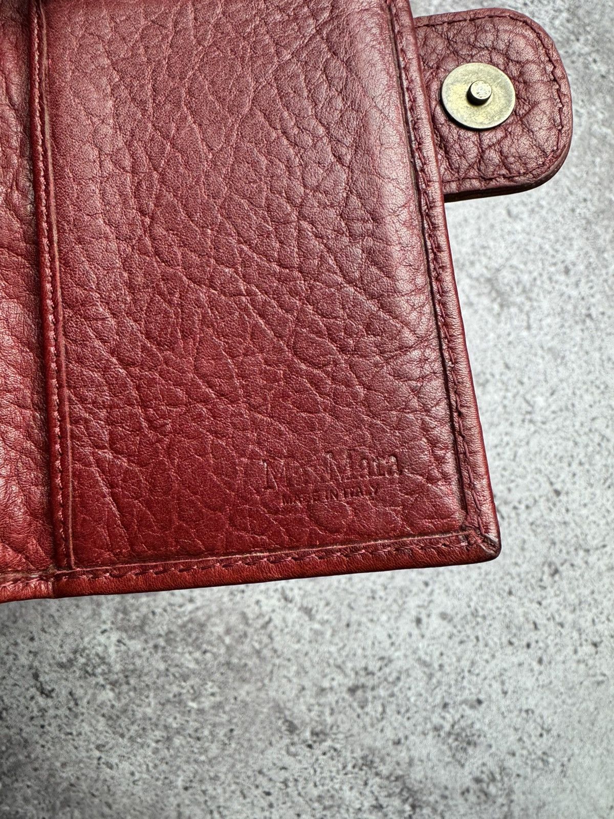 Hysteric Glamour × Vintage Max Mara Wallet Red Leather Vintage Size ONE SIZE - 9 Thumbnail