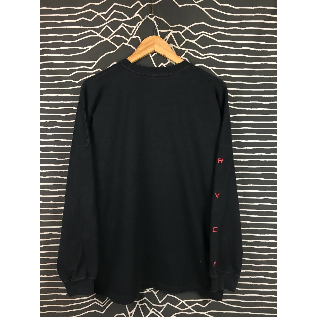 RVCA × Vintage RVCA Spell Out Logo Long Sleeve Surf Skate Tee Size US M / EU 48-50 / 2 - 6 Thumbnail