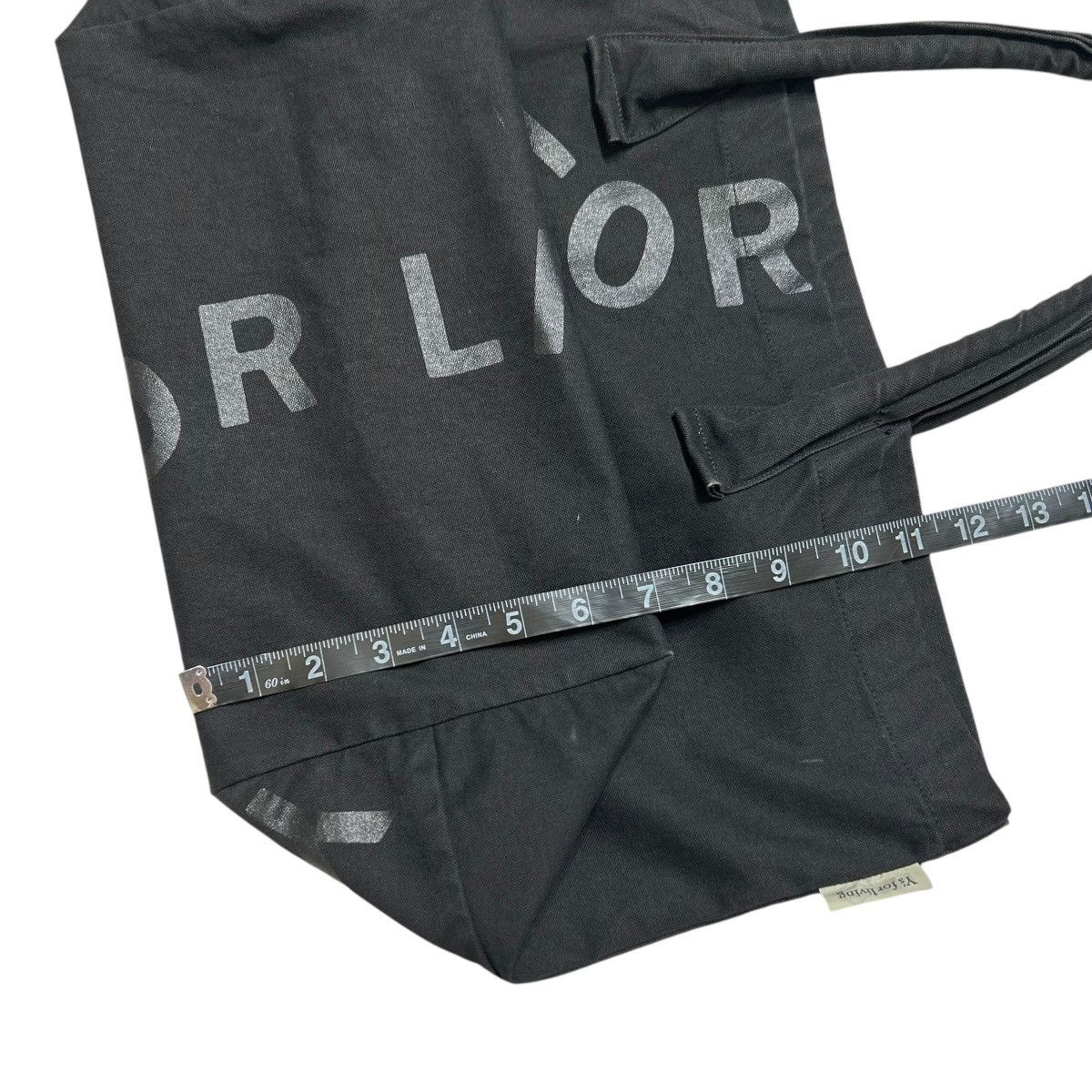 Yohji Yamamoto 336 00s Y's Yohji Yamamoto printed bag cotton handle Size ONE SIZE - 23 Thumbnail