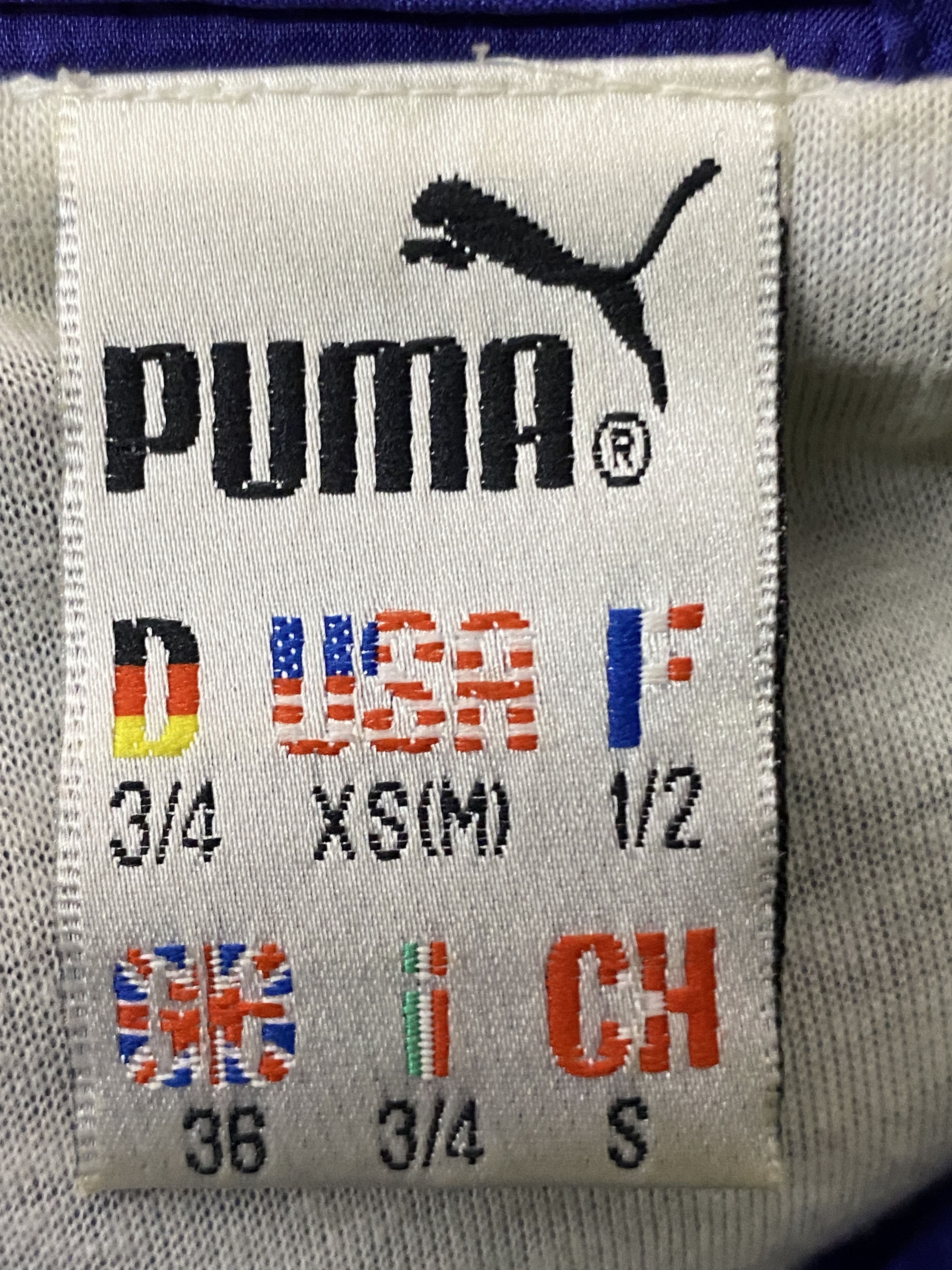Puma × Vintage 80s Puma Vintage Men's Windbreaker Jacket - M Sport Jacket Size US M / EU 48-50 / 2 - 5 Thumbnail