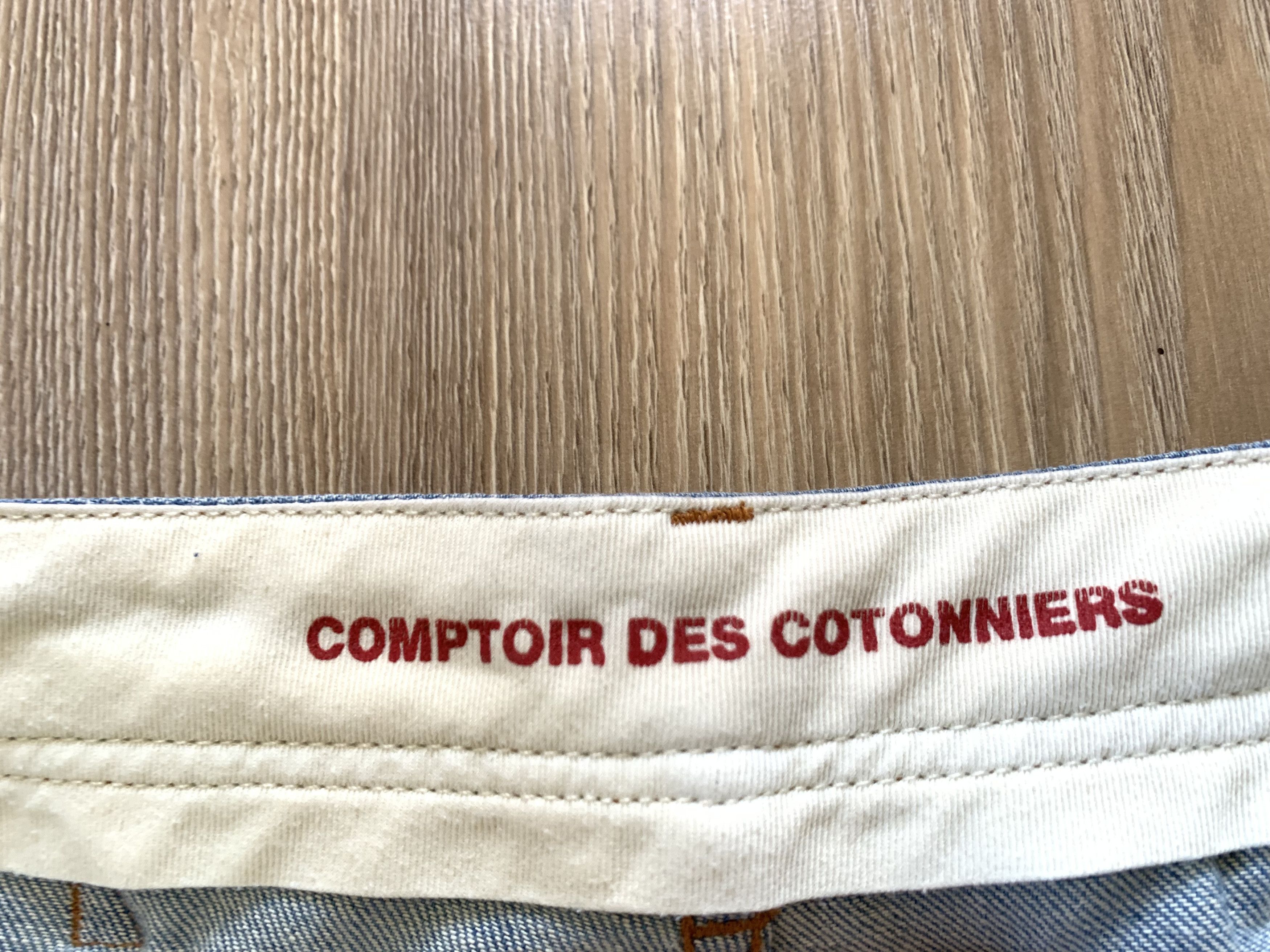 Other Comptoir Des Cotonniers Slim Blue Stretch Denim Jeans Size US 36 / EU 52 - 7 Thumbnail