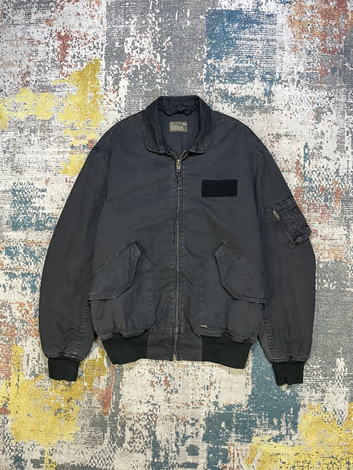 Stussy Vtg 90s Stussy Military Type CWU-45P Flight Bombers Size US M / EU 48-50 / 2 - 4 Thumbnail