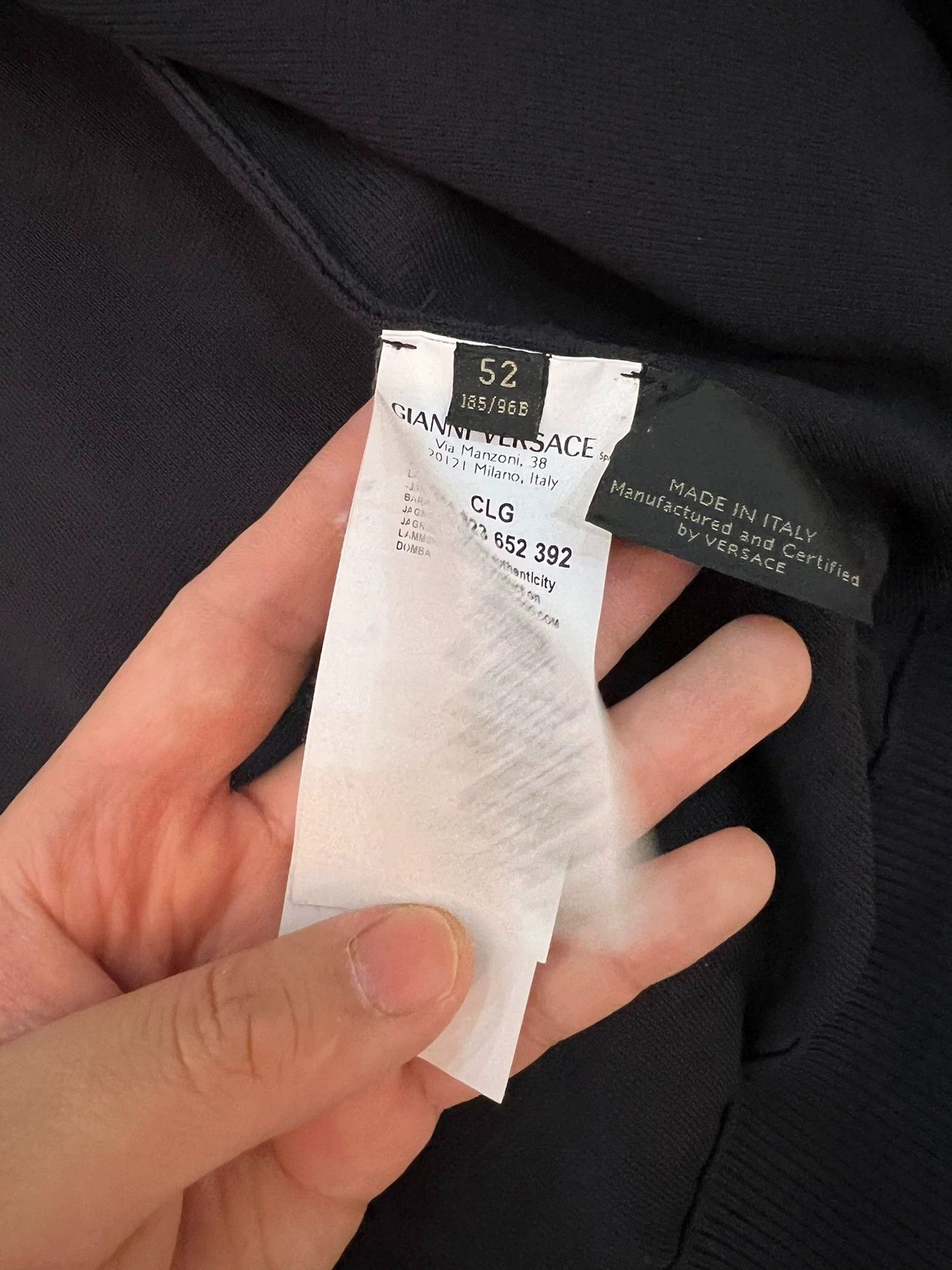 Versace Versace Logo Cardigan Size 52 (New, Authentic, Classic) Size US L / EU 52-54 / 3 - 5 Thumbnail