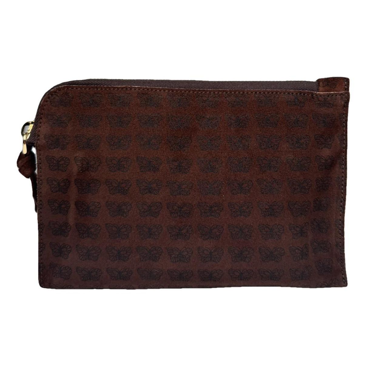 Bottega Veneta Brown Leather Clutch Bag Size ONE SIZE - 1 Thumbnail
