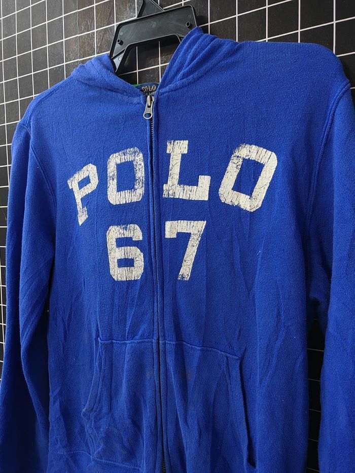 Polo Ralph Lauren Polo Ralph Lauren Zipper Hoodie Size US S / EU 44-46 / 1 - 2 Thumbnail