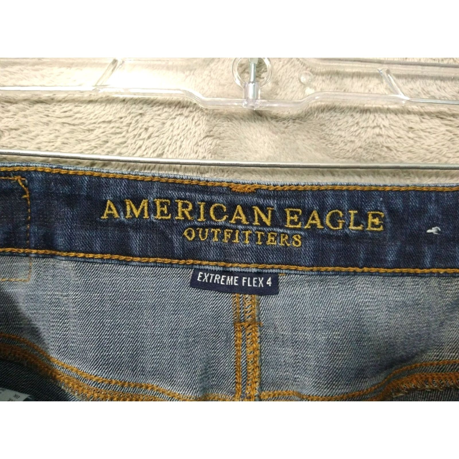 American Eagle Outfitters American Eagle Jeans Slim 30x32 Blue Denim Distressed Stretch 5-Pocket Men Regular Inseam 32 Vintage No Size US 30 / EU 46 - 7 Thumbnail