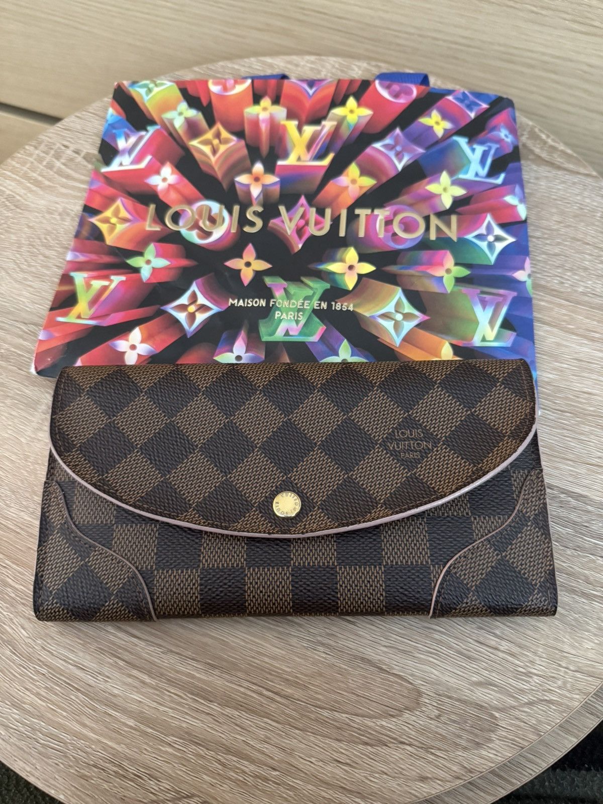 Louis Vuitton Louis Vuitton Damier Ebene CAISSA WALLET Size ONE SIZE - 1 Thumbnail