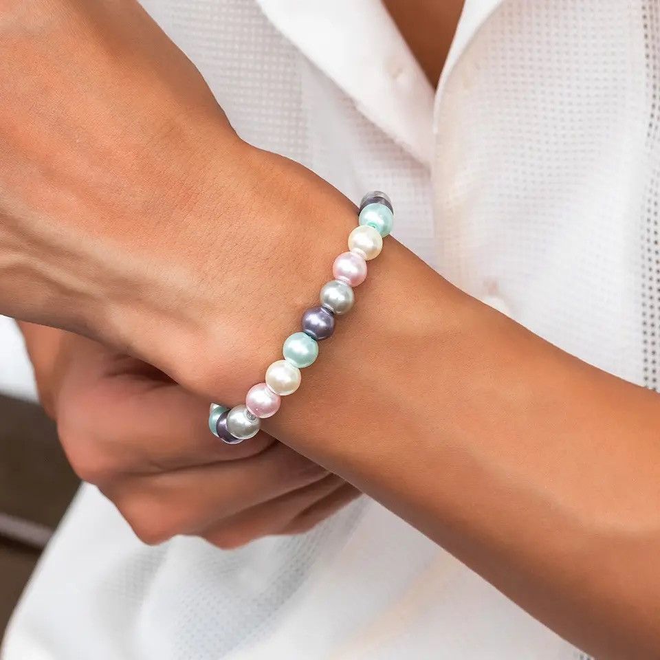 Jewelry × Vintage Glass Imitation Pearl Bracelet Size ONE SIZE - 1 Thumbnail