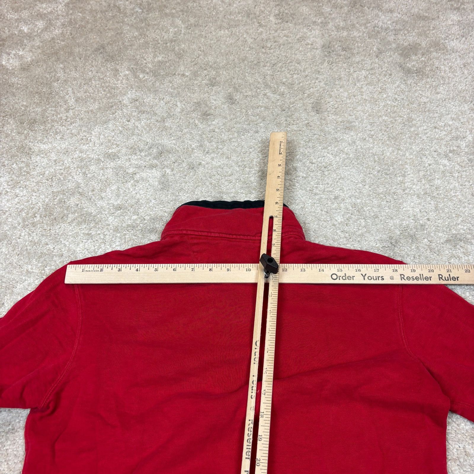 Polo Ralph Lauren VTG Polo Ralph Lauren 1/4 Zip Snap Pullover Sweatshirt S Size US S / EU 44-46 / 1 - 12 Thumbnail