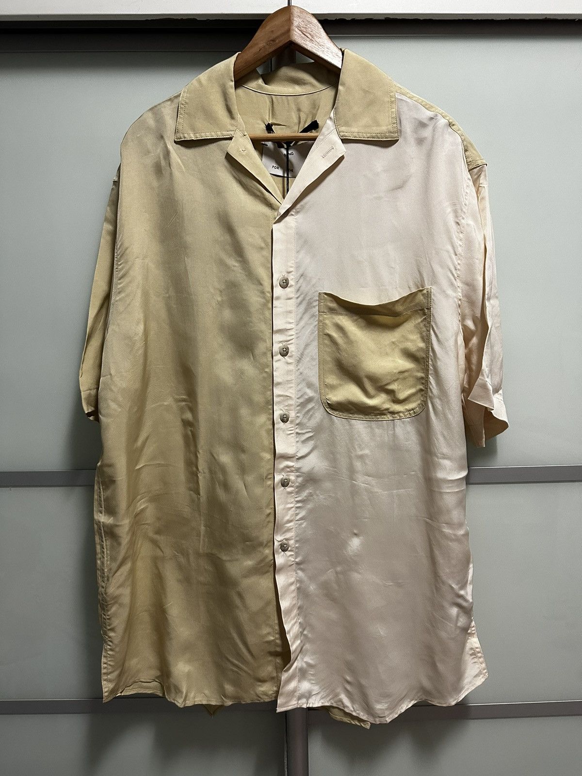 image of Song For The Mute 23.1 Sand Short Sleeves Shirt, Men's (Size Medium)