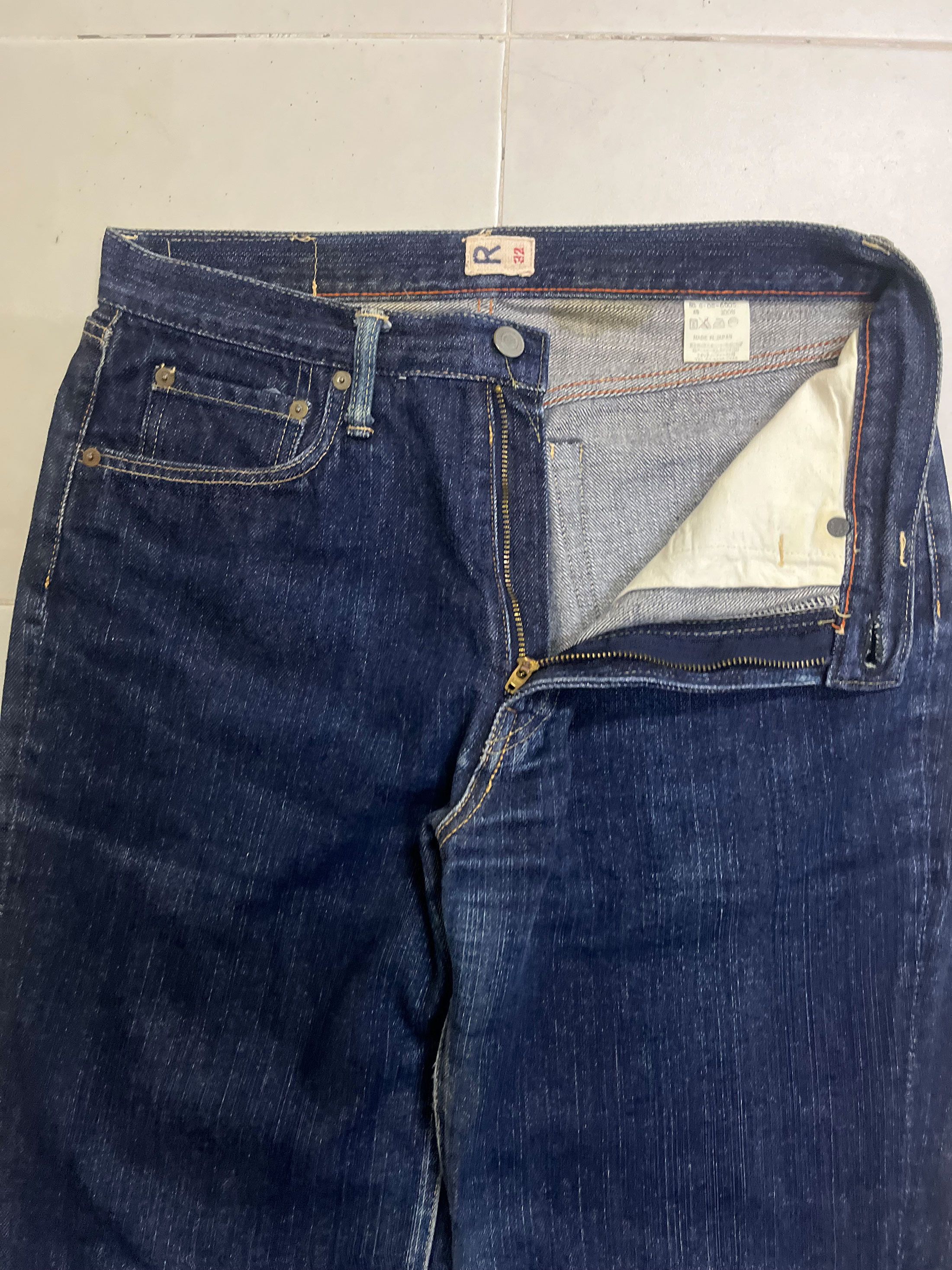 45rpm 45rpm Zipper Fly Jeans Washed Faded Orslow Kapital Styles Size US 31 - 2 Thumbnail