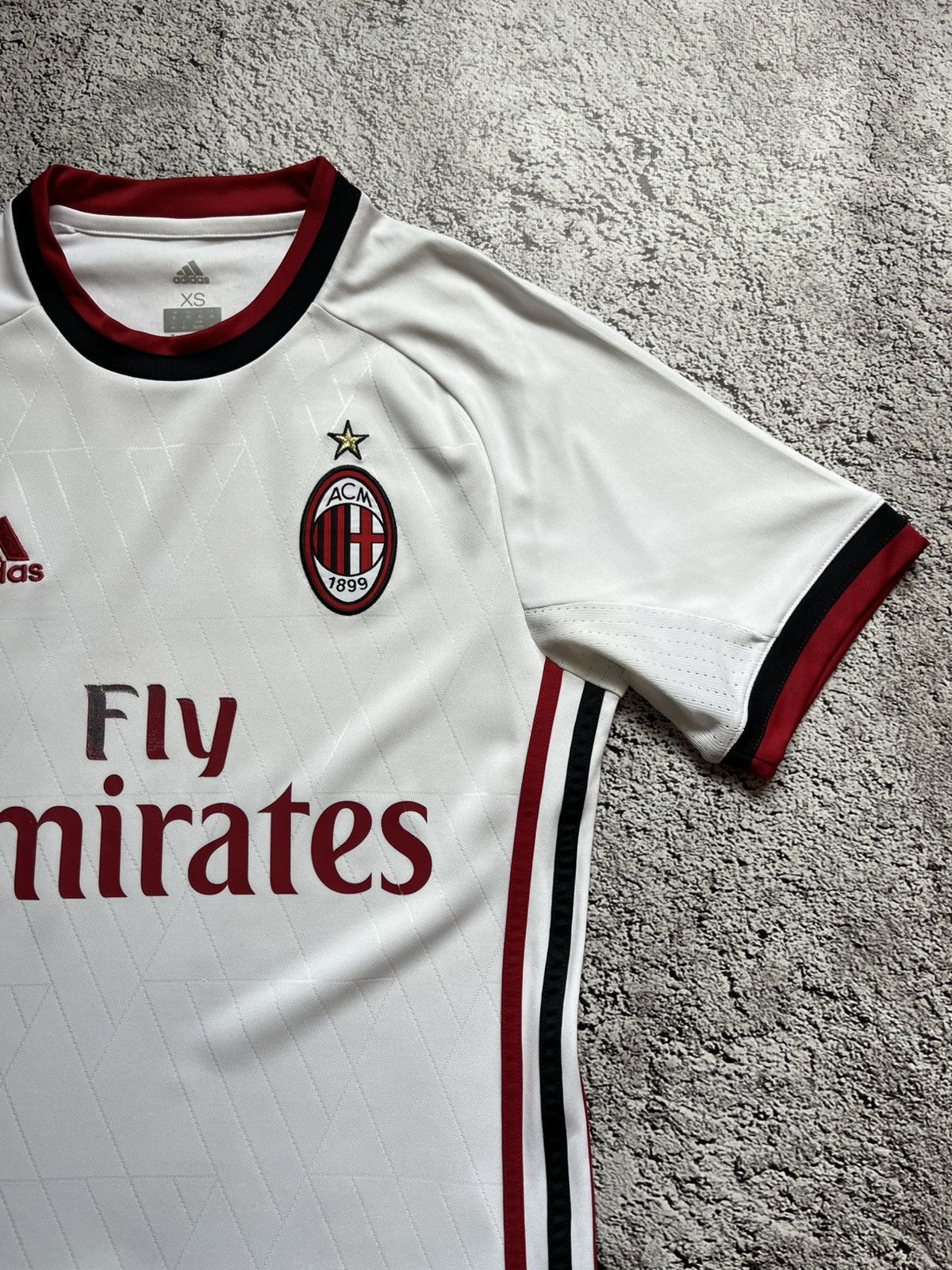 Adidas Adidas AC Milan Away Jersey 2017 ClimaCool Size US XS / EU 42 / 0 - 3 Thumbnail