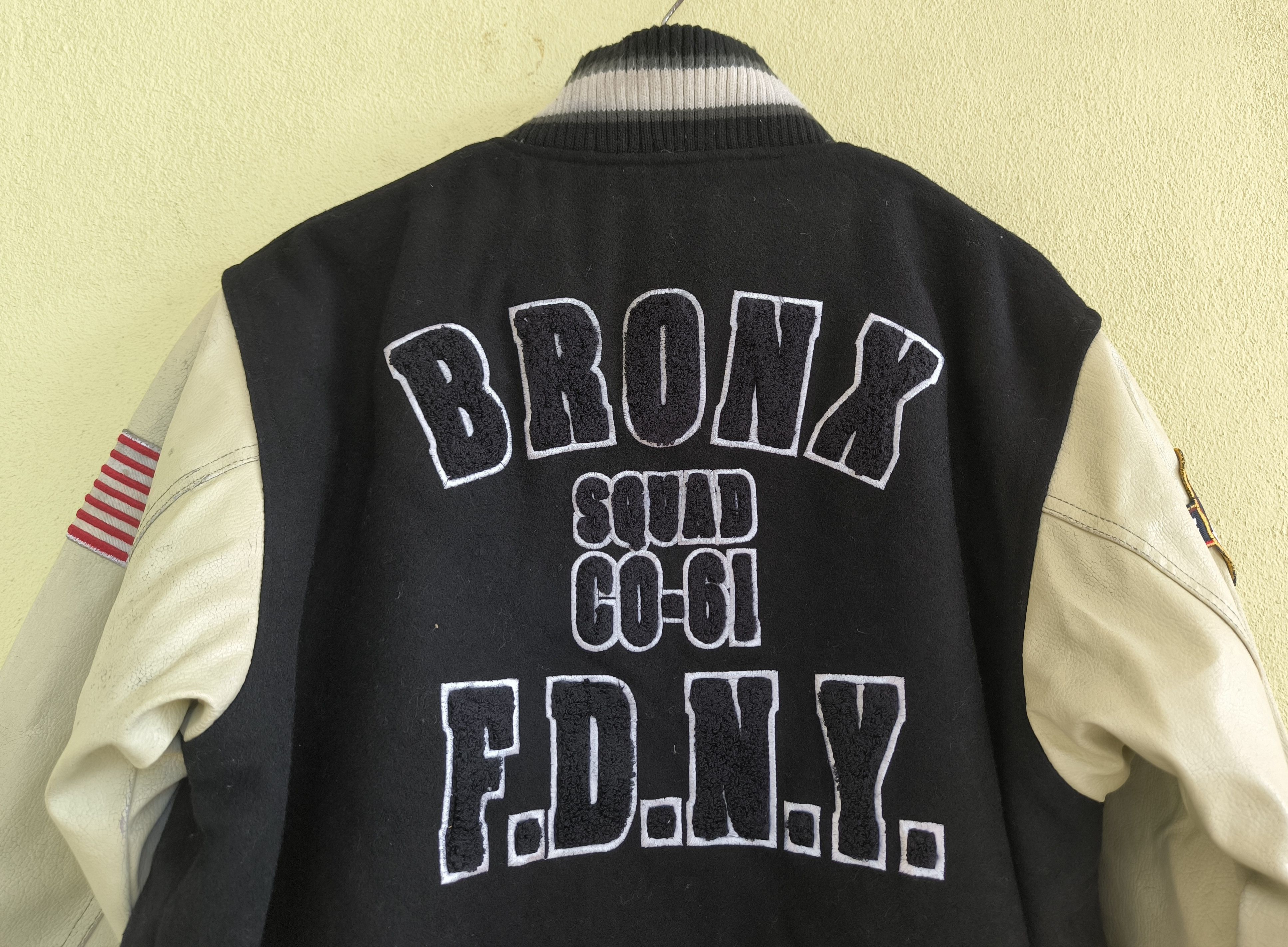 Other FIRE DEPARTMENT CITY OF NEW YORK varsity jacket Size US M / EU 48-50 / 2 - 12 Thumbnail