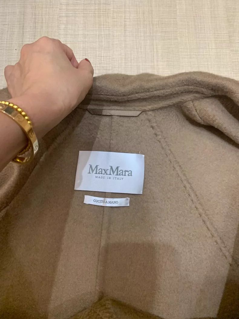 Max Mara Max Mara Ludmilla, camel with sash Size S / US 4 / IT 40 - 2 Thumbnail