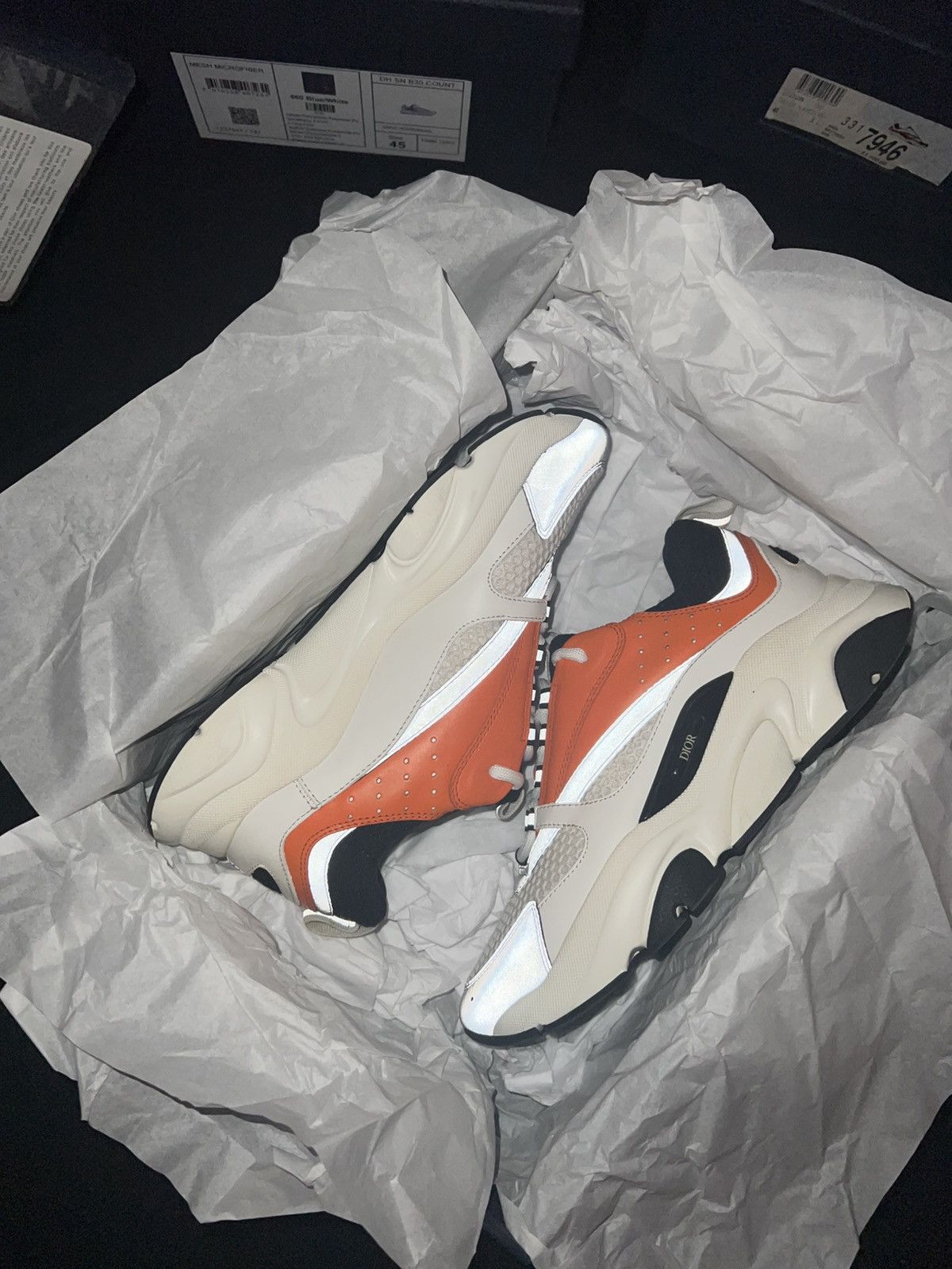Dior Christian Dior B22 “Orange” Size US 7 / EU 40 - 2 Thumbnail