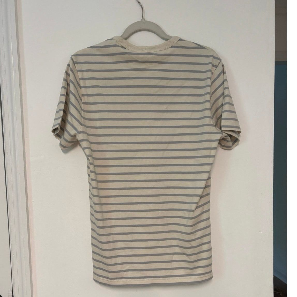 Madewell NWOT Madewell Garment-Dyed Allday Crewneck Tee Blue Size XS Size US XS / EU 42 / 0 - 4 Thumbnail