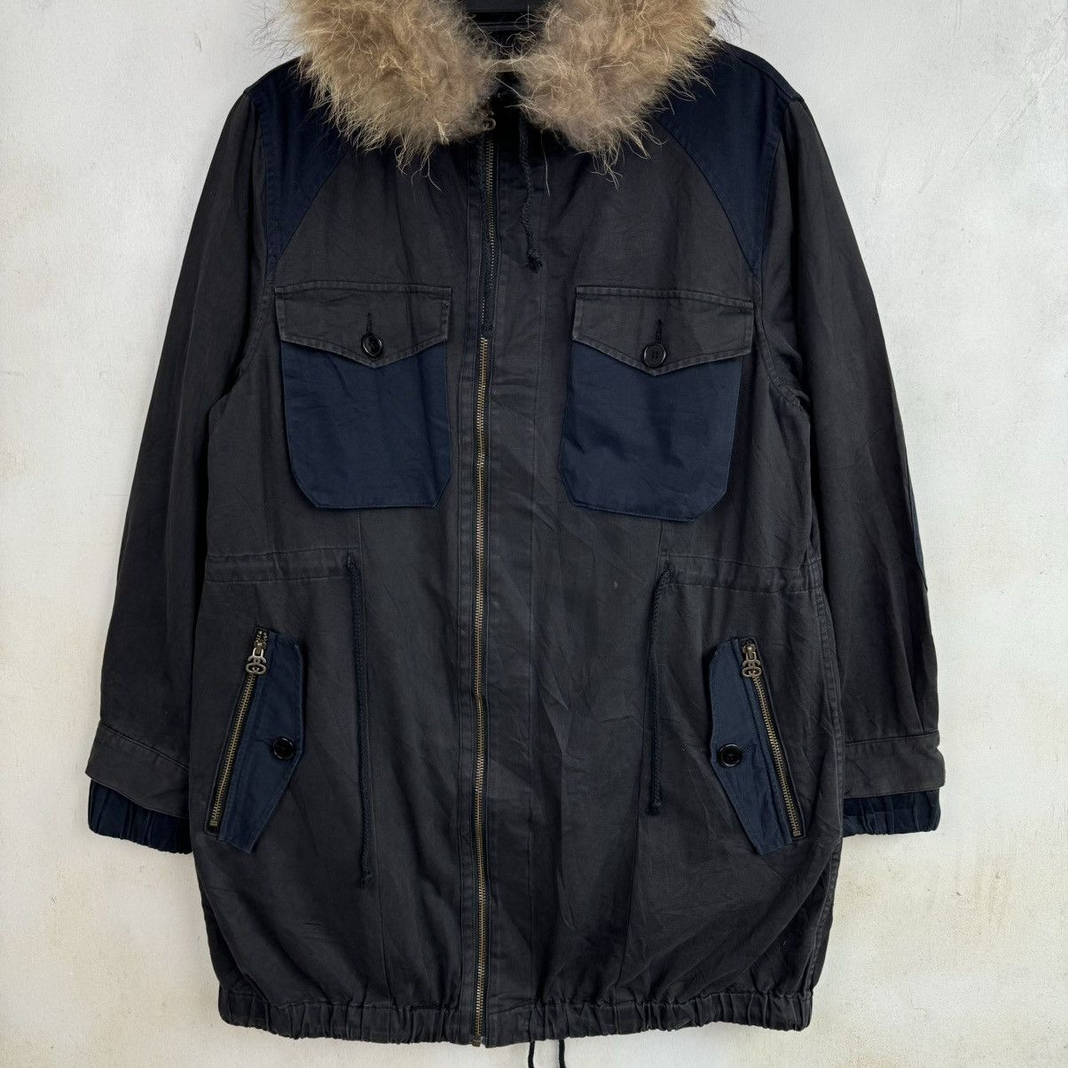 Stussy × Vintage Stussy Parkas Jacket Size US S / EU 44-46 / 1 - 2 Thumbnail