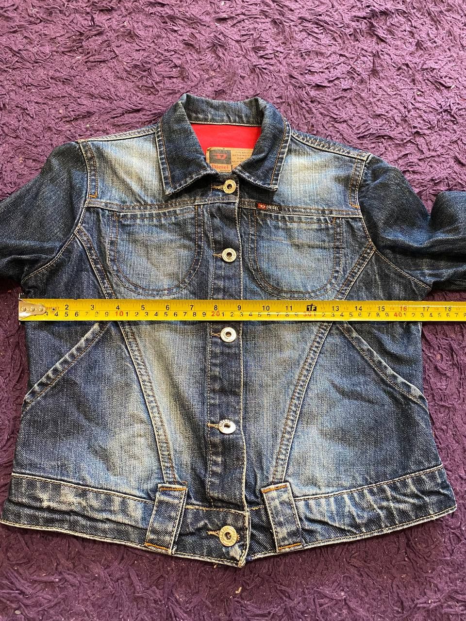 Diesel Vintage Diesel Distressed Denim Jacket Size S / US 4 / IT 40 - 11 Thumbnail