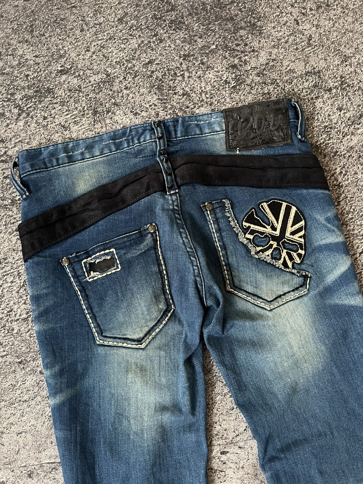 Japanese Brand Lolita skull ifsixwasnine poem skinny jeans Size 28" / US 6 / IT 42 - 4 Thumbnail