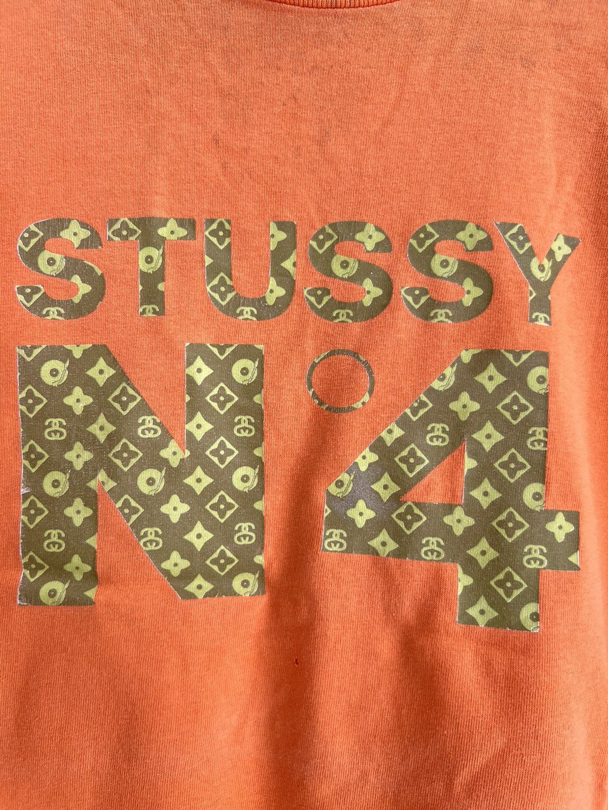 RARE 1990s Stussy x LV (Stussyton) Monogram N4 Tees Shirt