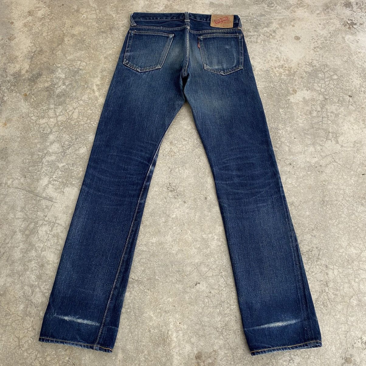 Denime Vintage 90’s Denime Japan Faded Blue Selvedge Jeans Size US 30 / EU 46 - 8 Thumbnail